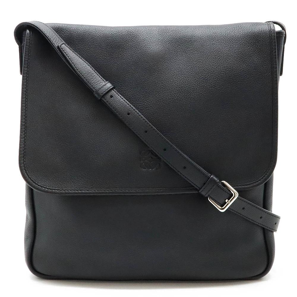 Loewe Anagram Crossbody Bag Leather Black